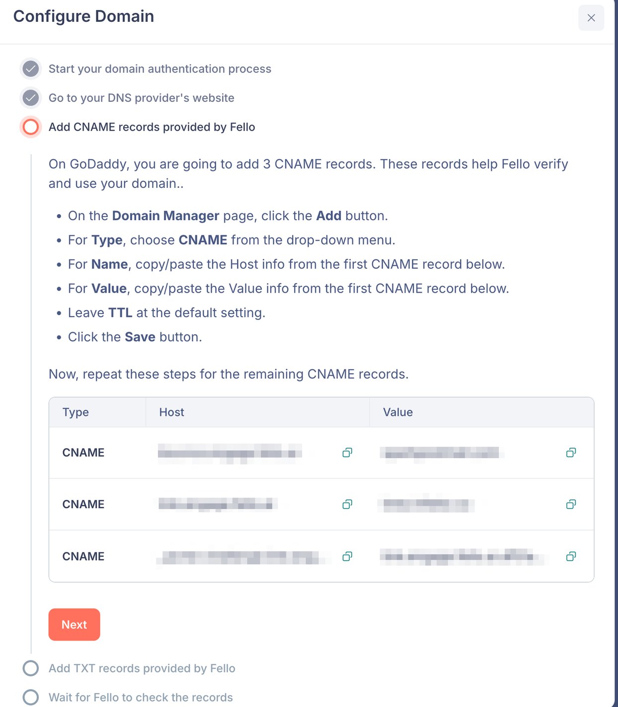How to set up your own email sending domain in Fello