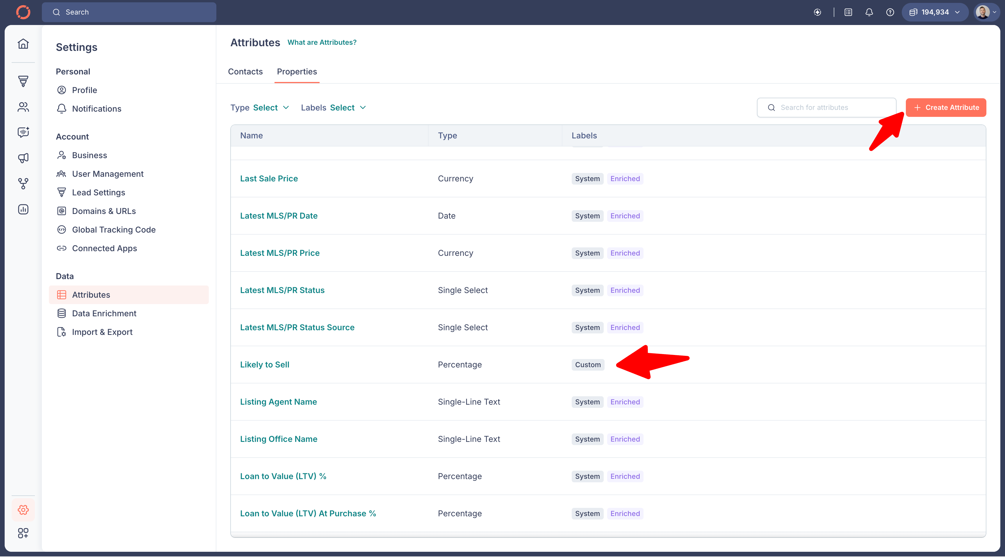 How to create Custom Attributes in Fello.
