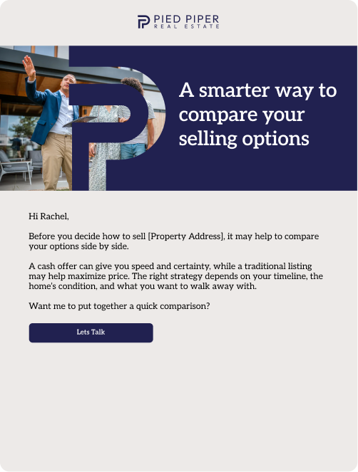 Email: a smarter way to compare your selling options