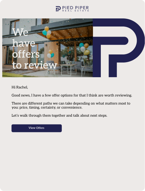 Email: new offers to review